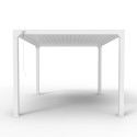 Pergola bioclimatica da giardino 3x3m manuale in alluminio Guadalupe Modello