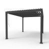 Pergola bioclimatica 3x4m da giardino in alluminio manuale Trinidad Saldi