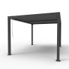 Pergola bioclimatica 3x4m da giardino in alluminio manuale Trinidad Catalogo