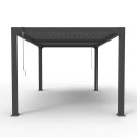 Pergola bioclimatica 3x4m da giardino in alluminio manuale Trinidad Caratteristiche