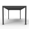 Pergola bioclimatica 3x4m da giardino in alluminio manuale Trinidad Caratteristiche
