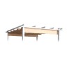 Telo di ricambio gazebo 300x300cm Firenze UV Moon copertura sostitutiva Saldi