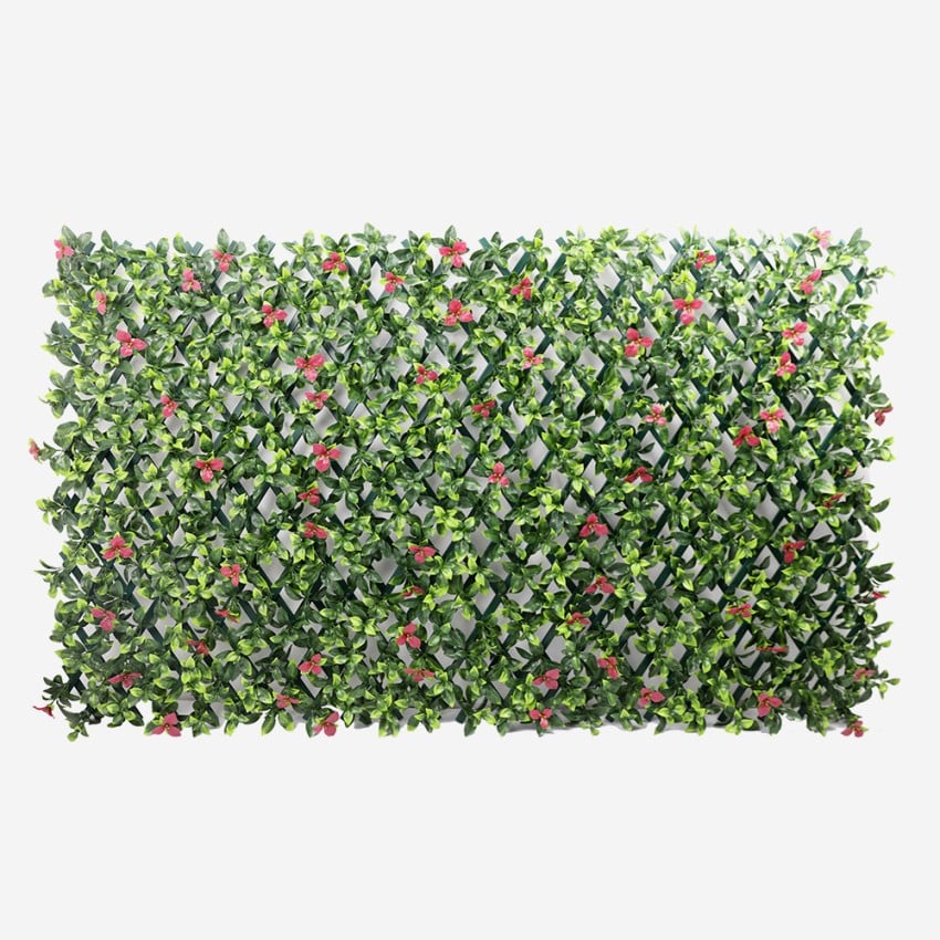 Siepe artificiale da giardino traliccio estensibile 200x100cm Salix Promozione Siepe artificiale da giardino traliccio estensibile 200x100cm Salix Promozione