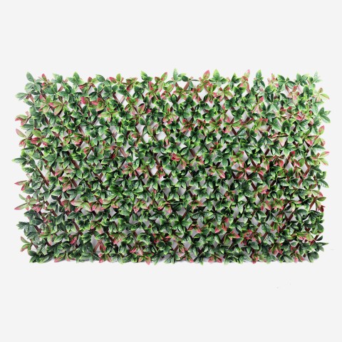 Siepe artificiale 200x100cm photinia giardino traliccio estensibile Ivoss Promozione