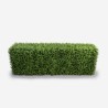 Siepe artificiale bosso da recinzione giardino bassa 158x33x56cm Robuk Promozione