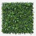 Haie artificielle réaliste panneau 3D jardin 100x100cm Farnuk Promotion