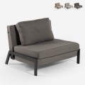Poltrona letto in tessuto pieghevole soggiorno ufficio Selene Promozione