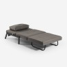 Fauteuil-lit en tissu pliable salon bureau Selene Catalogue
