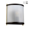 Lampada da parete applique muro stile classico vetro smerigliato Corona Promozione