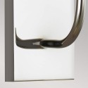 Lampada da parete classica moderna paralume in tessuto bianco Brianna1 Caratteristiche