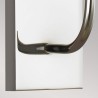 Lampada da parete classica moderna paralume in tessuto bianco Brianna1 Caratteristiche