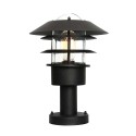 Lampe de jardin extérieure lanterne moderne sur poteau IP44 Helsingor Offre