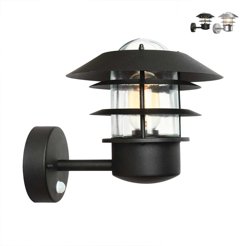 Lampada da esterno parete giardino con sensore di movimento Helsingor Promozione Lampada da esterno parete giardino con sensore di movimento Helsingor Promozione