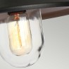 Lampe suspendue extérieure en métal style industriel Klampenborg8 Caractéristiques