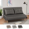 Divano letto soggiorno 2 posti stile scandinavo tessuto Elettra Promozione