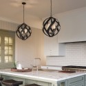 Lustre design moderne chandelier suspension 4 lumières Blacksmith Réductions