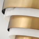 Moderne Design-Deckenleuchte Weißgold Echelon Angebot