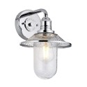 Applique vintage lampada parete industriale in metallo 1 luce Rigby Offerta