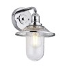 Applique vintage lampada parete industriale in metallo 1 luce Rigby Offerta