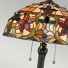 Lampada da tavolo classica stile Tiffany 2 luci scrivania ufficio Kami Offerta
