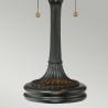 Lampada da tavolo classica stile Tiffany 2 luci scrivania ufficio Kami Saldi