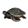 Lampada da tavolo tartaruga stile Tiffany paralume colorato Sawback Vendita