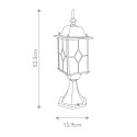 Lampada da terra esterno giardino lanterna in alluminio IP44 Wexford 3 Sconti