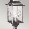 Lampada da terra esterno giardino lanterna in alluminio IP44 Wexford 3 Offerta