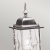 Lampada da terra esterno giardino lanterna in alluminio IP44 Wexford 3 Saldi