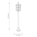 Lampioncino classico da giardino lanterna esterno in alluminio Wexford 4 Sconti