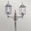 Klassische 2-Licht-Gartenlaterne für draußen IP44 Wexford 8 Verkauf