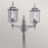 Klassische 2-Licht-Gartenlaterne für draußen IP44 Wexford 8 Verkauf
