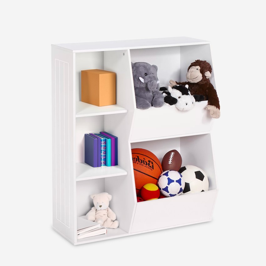Meuble de rangement blanc pour chambre d'enfants Lutelle Promotion Meuble de rangement blanc pour chambre d'enfants Lutelle Promotion