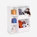 Meuble de rangement blanc pour chambre d'enfants Lutelle Promotion