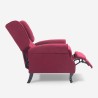 Moderner Sessel Relax Bergere mit Neigefunktion aus Stoff Ethron Class Auswahl