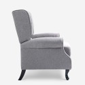 Moderner Sessel Relax Bergere mit Neigefunktion aus Stoff Ethron Class Kauf