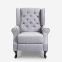 Moderner Sessel Relax Bergere mit Neigefunktion aus Stoff Ethron Class Kosten