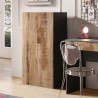 Armadio multiuso soggiorno ufficio 2 ante 2 scaffali 63x35x114cm Liara Modello