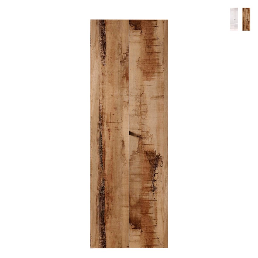 Büroschrank Modernes Wohnzimmer 2 Türen 3 Regale 63x35x184cm Monts Aktion Büroschrank Modernes Wohnzimmer 2 Türen 3 Regale 63x35x184cm Monts Aktion