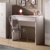 Scrivania salvaspazio 78x50x76cm ufficio cameretta con cassetto Kirk Offerta