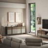 Madia credenza moderna soggiorno cucina 4 ante 206x40x86cm Solna Modello
