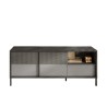 Mobile TV soggiorno design moderno 2 ante 1 cassetto 156x40x64cm Saban Stock