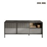 Mobile TV soggiorno design moderno 2 ante 1 cassetto 156x40x64cm Saban Promozione