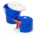 Lavatrice mini portatile da viaggio campeggio 2 kg a pedale Tago Vendita