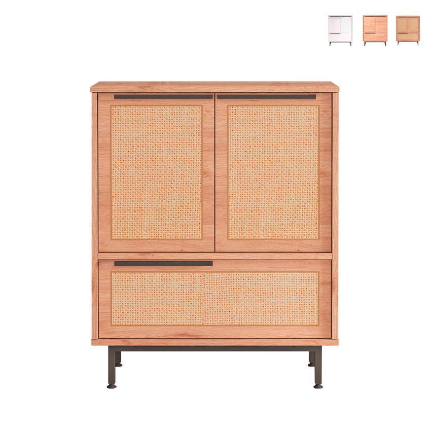 Buffet cuisine multifonction meuble chaussures 3 portes bois Thaon Vente Buffet cuisine multifonction meuble chaussures 3 portes bois Thaon Vente
