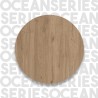 Meuble de cuisine en bois à roulettes 2 portes 7 étagères Biruni Choix