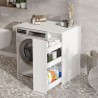 Mobile lavatrice asciugatrice mobiletto estraibile a 3 scaffali Wavers Prezzo