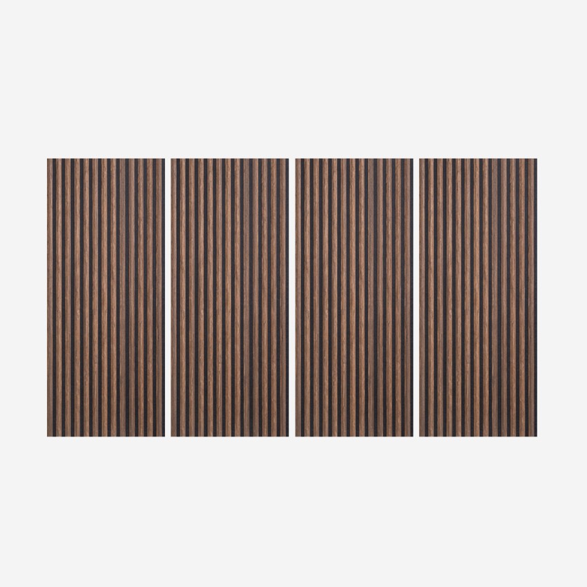 4 x pannello fonoassorbente in legno 120x60cm decorativo 3D Tabb-SO Promozione 4 x pannello fonoassorbente in legno 120x60cm decorativo 3D Tabb-SO Promozione