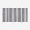 4 x pannello decorativo fonoassorbente effetto marmo bianco 120x60cm Tabb-M Promozione