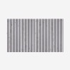 4 x pannello decorativo fonoassorbente effetto marmo bianco 120x60cm Tabb-M Sconti